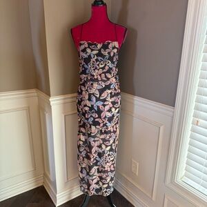 Urban Outfitters Butterfly Print Wild Seam Slip Dress